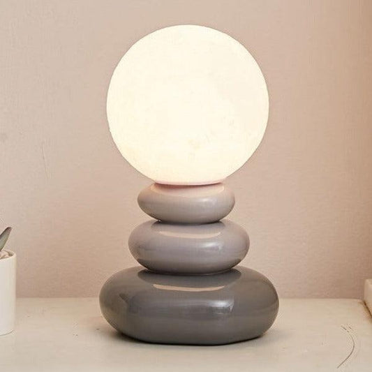 Creative Stonehenge Lamp Network celebrity ins bedroom romantic advanced atmosphere decoration ceramic lamp - Enlighten Elegance