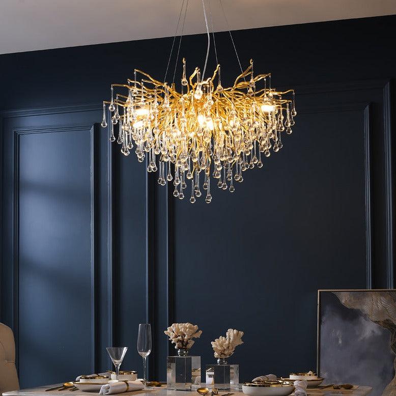 Dining Room Bedroom Model Home Fashion Art Deco Lights - Enlighten Elegance